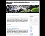 TwentyTen Blogging Inside Editionテーマ